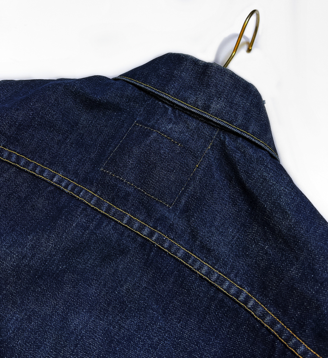 濃紺 60s LEVIS 557 ビンテージ イエローステッチ D刻印 3rd ビッグE