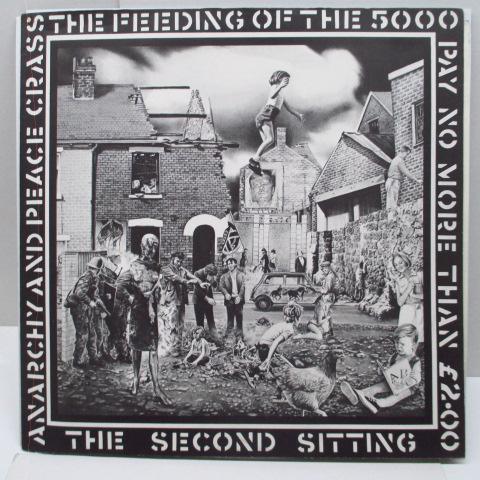 正規品，本物保証 CRASS-The Feeding Of The Five Thousand UK Reissue LP/￡2 CVR(一般)｜売買されたオークション情報、yahooの商品情報をアーカイブ公開 - オークファン 一般