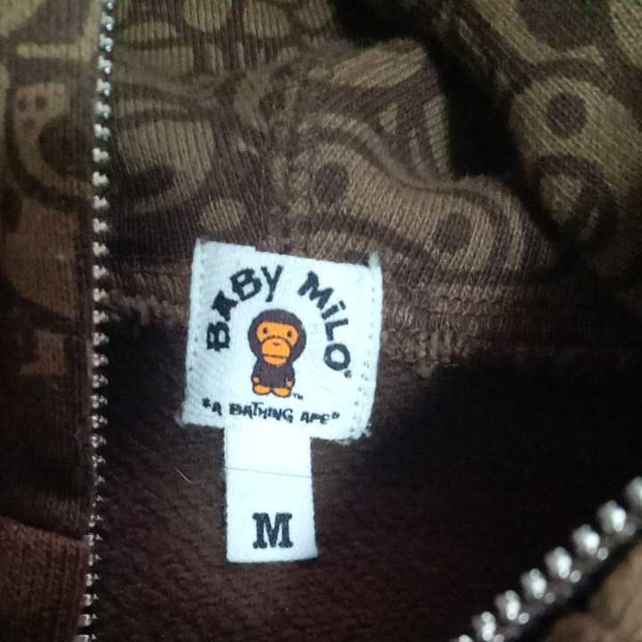 ABATHINGAPE BAPE ベイプ　エイプ　スウェット　マイロパーカー　Mサイズ　シャーク　３　マイロタグ A APE BATHING 良品◎》A トップス ブランド通販の