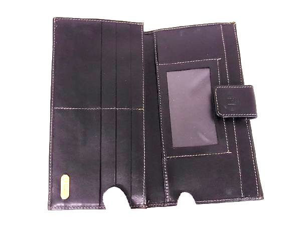 FENDI フェンディ ペカン柄ストライプ PVC 長財布 カード入れ | APPS