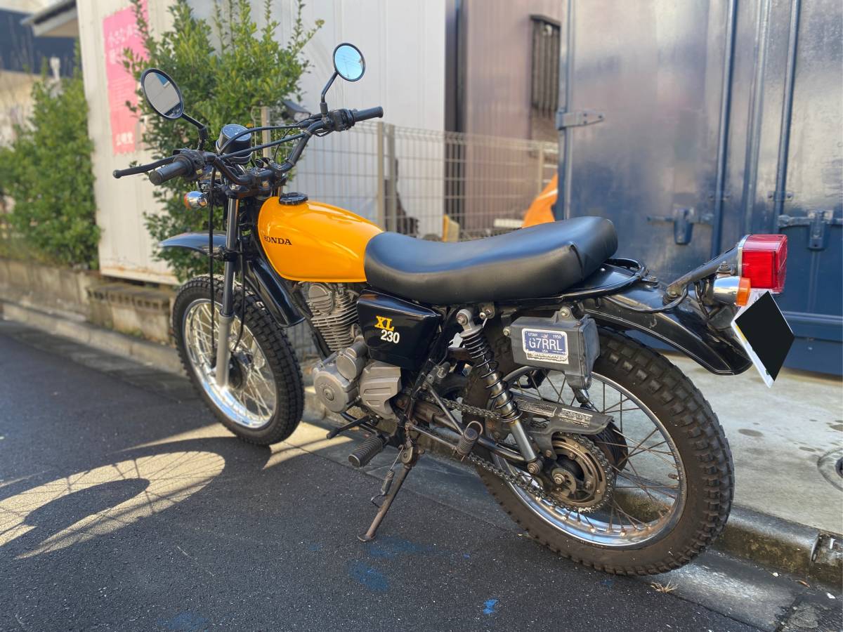 HONDA XL230 MC36 2002年 VMX オフロード モトクロス 実働 車体 程度