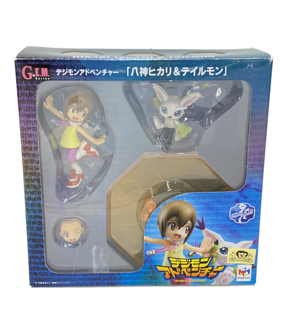 フィギュア デジモンアドベンチャー 八神ヒカリ＆テイルモン G.E.M 