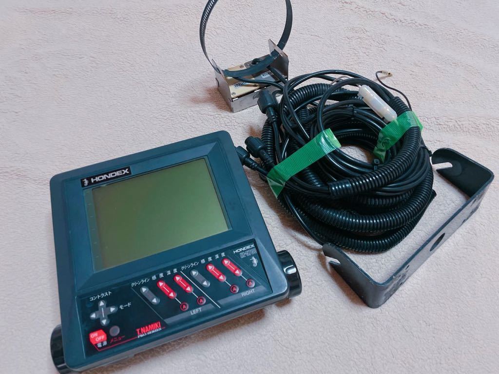 新作，人気 HONDEX ホンデックス HE-5700 T.NAMIKI プロシリーズ 6型モノクロLCD DC12V 振動子400 107 付属品付き 魚探 魚群探知機(モニター5型～)｜売買されたオークション情報、yahooの商品情報をアーカイブ公開 - 魚群探知機