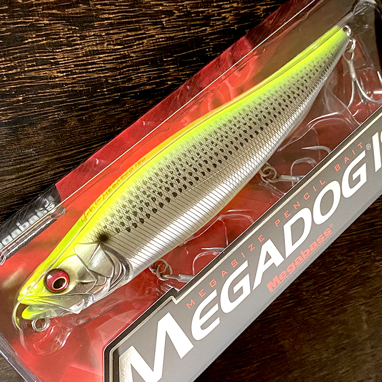 送料無料】 メガバス メガドッグ 180 Megabass MEGADOG Mチャート