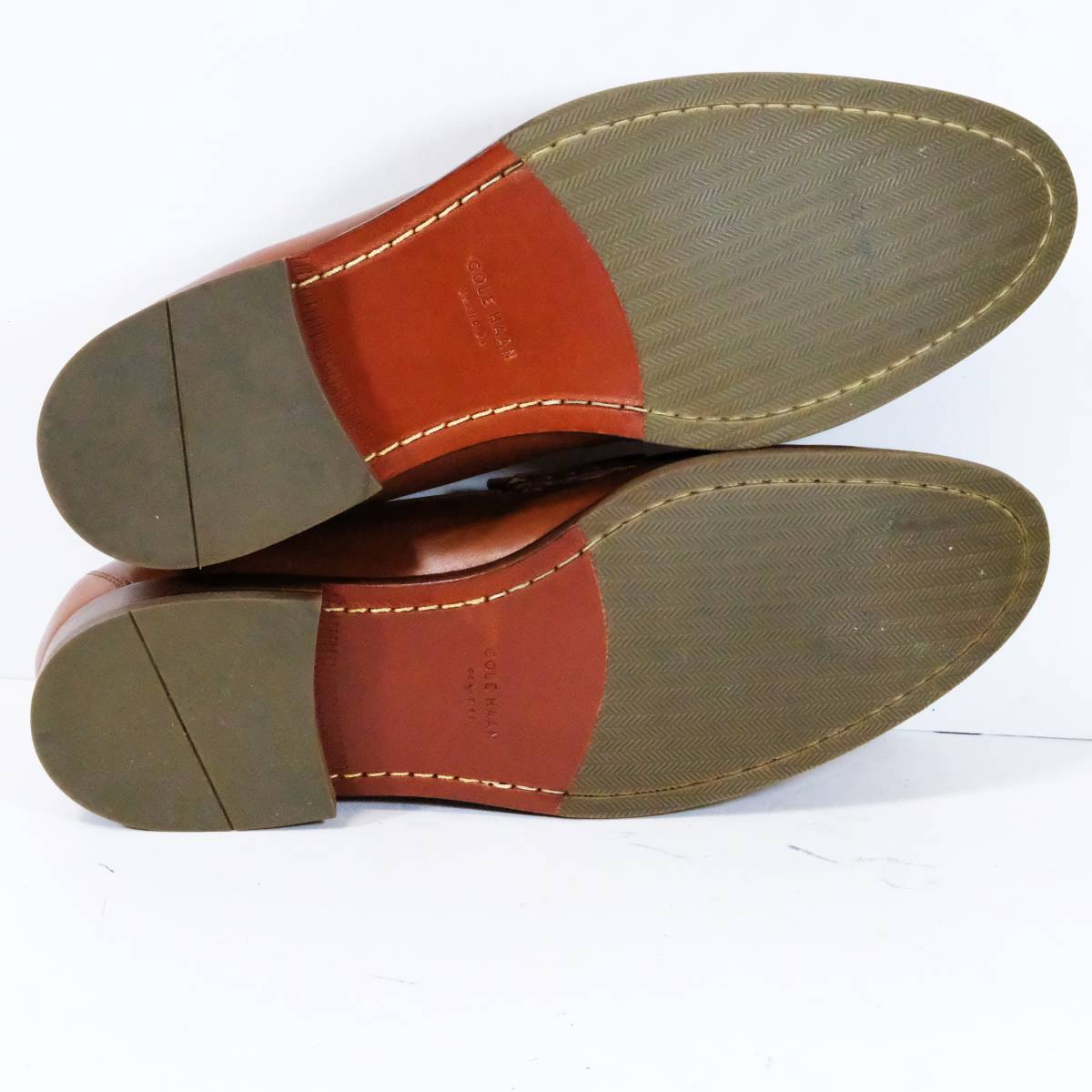 【新品 未使用】COLE HAAN GRAND OS コールハーン サイズ:11.5(29cm相当) コインローファー ブラウン 茶 ビジネス シューズ 革靴 グランド COLE HAAN グランドプラスドレスキャップトゥオックスフォード 0.0 グランドシリーズ