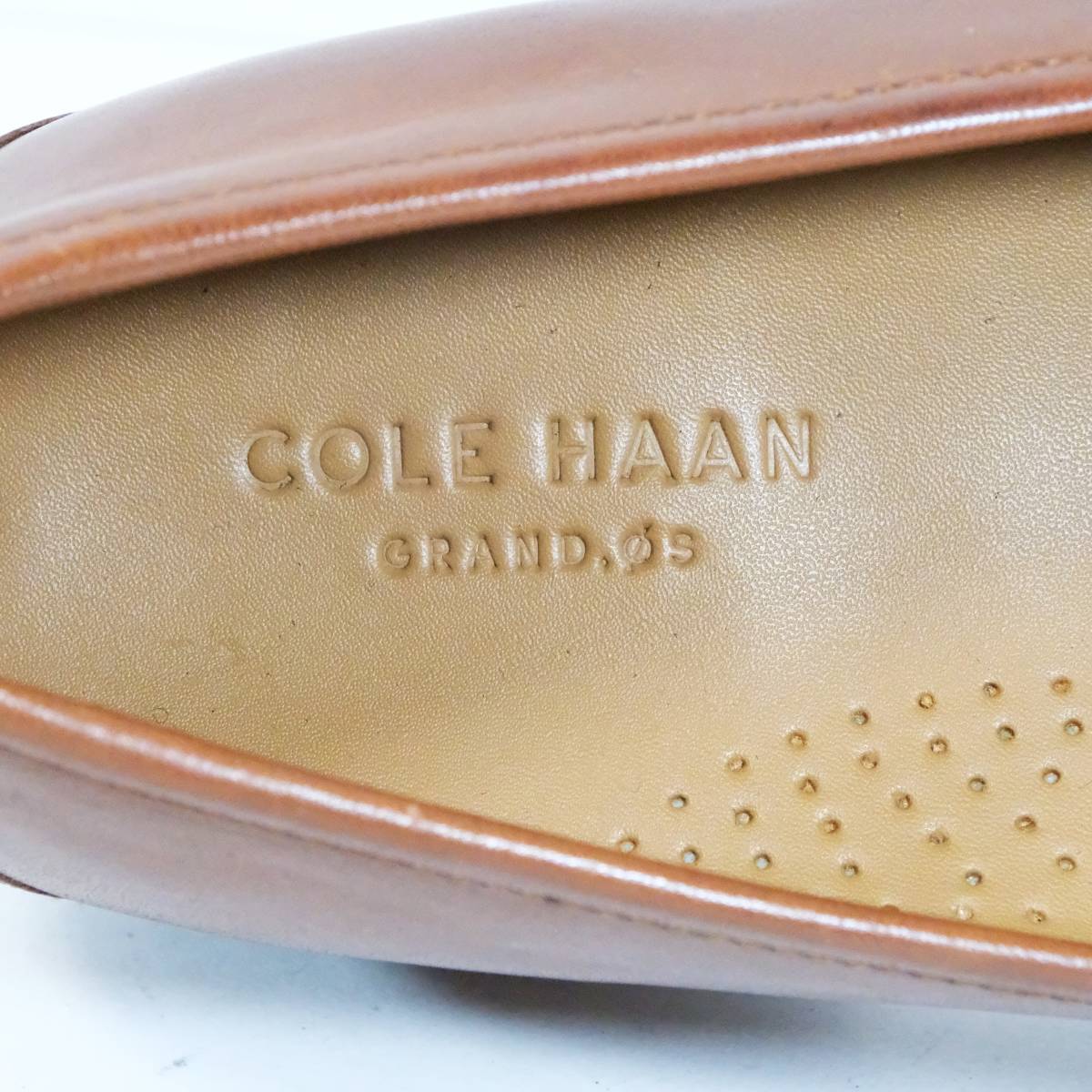 【新品 未使用】COLE HAAN GRAND OS コールハーン サイズ:11.5(29cm相当) コインローファー ブラウン 茶 ビジネス シューズ 革靴 グランド COLE HAAN グランドプラスドレスキャップトゥオックスフォード 0.0 グランドシリーズ
