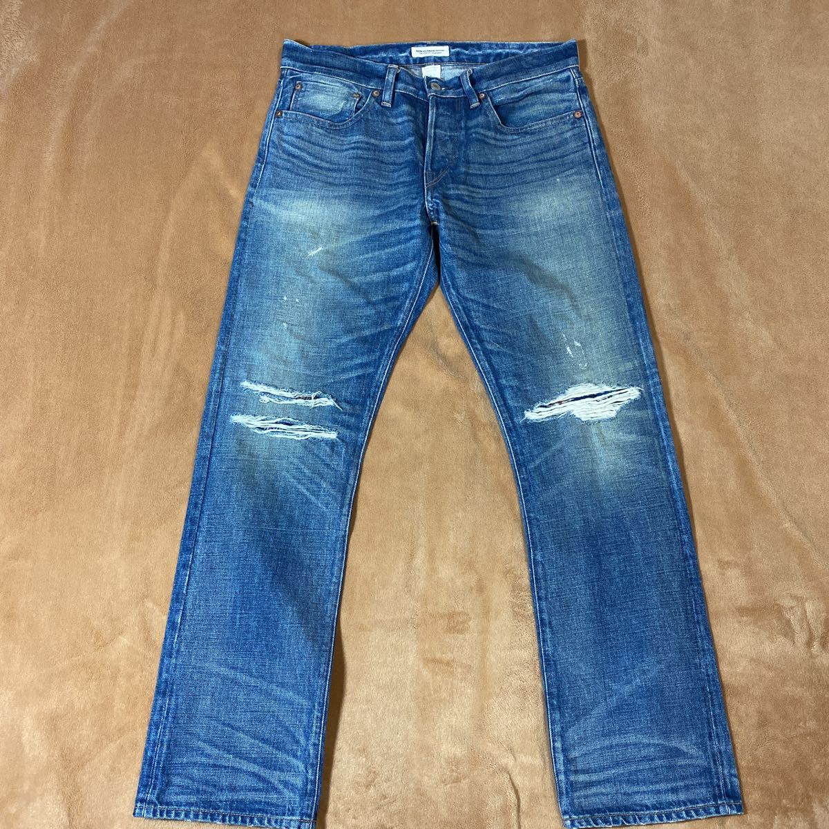 ロンハーマン RON HERMAN DENIM made in U.S.A. ダメージリペア加工 