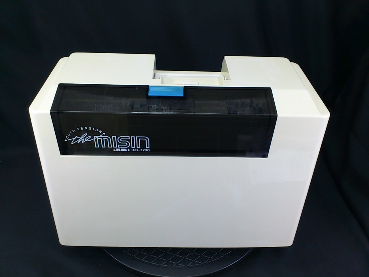 文字縫い☆ジューキコンピュータミシン HZL-7700 ☆美品☆(ジューキ 