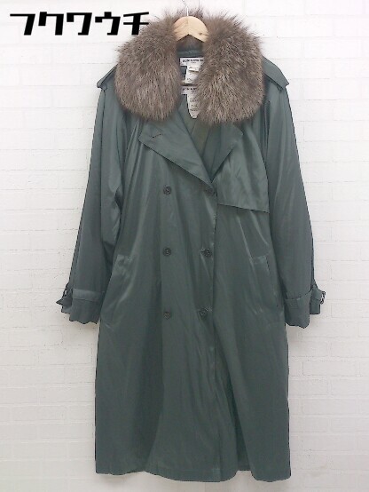 □ ◎ SONIA RYKIEL ソニア リキエル ファー ライナー ウエストリボン 