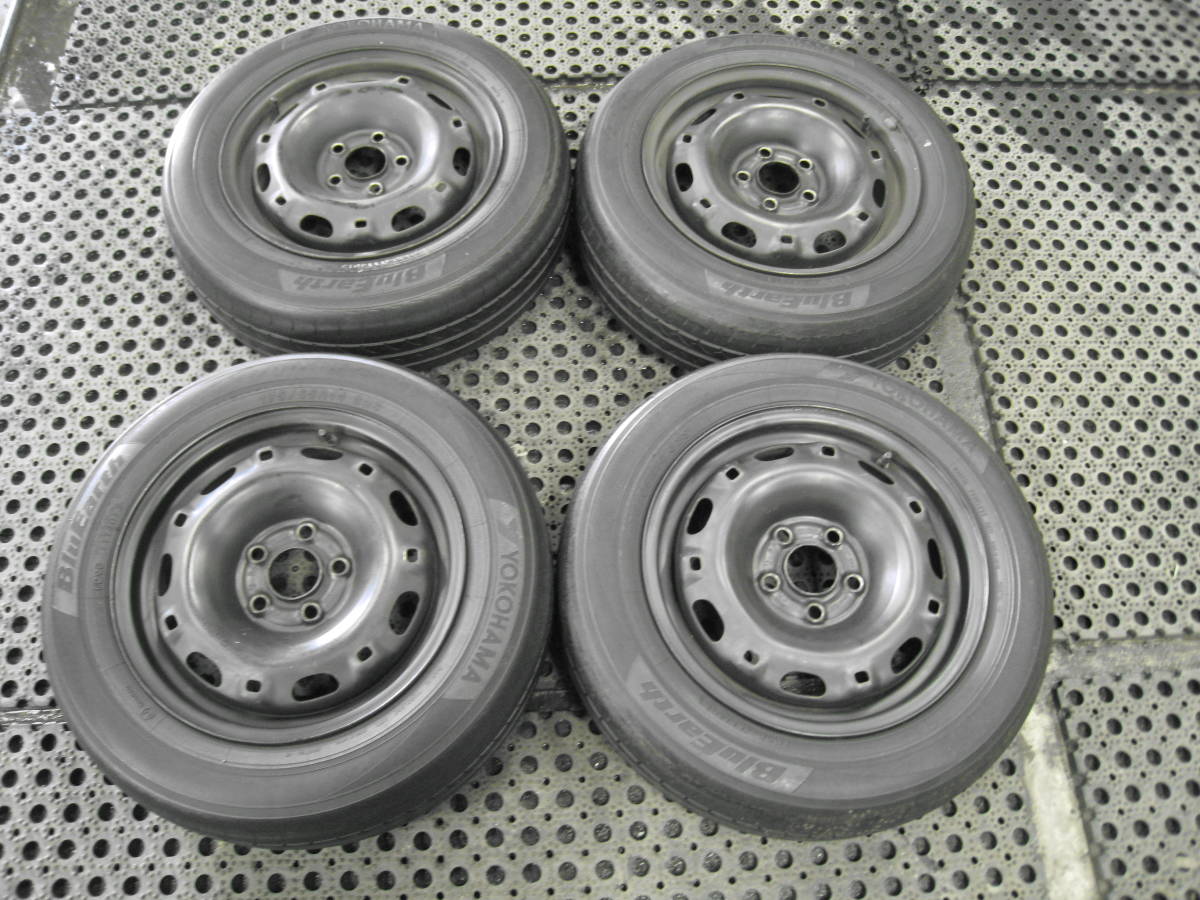 ☆彡★売切り★純正★VW★フォルクスワーゲン★スチールホイール★14インチ★14×6J★PCD100★+43★175/65/14★5穴★4本セット★管83