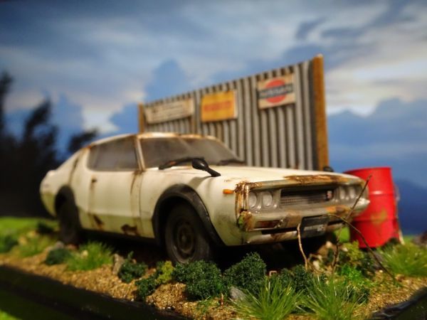 1/43 NISSAN 日産 スカイライン 2000GT-R(KPGC110) 国産名車 ケンメリ 