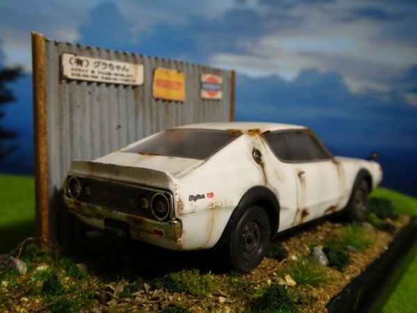 1/43 NISSAN 日産 スカイライン 2000GT-R(KPGC110) 国産名車 ケンメリ 