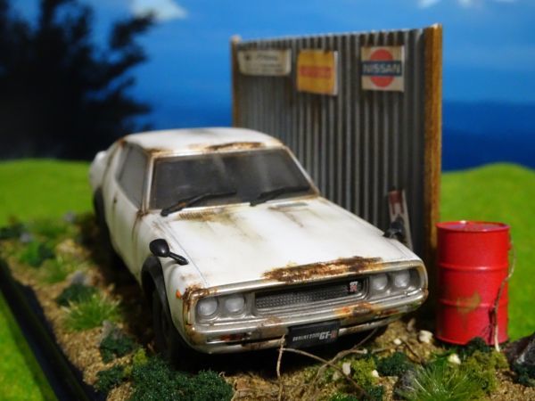 1/43 NISSAN 日産 スカイライン 2000GT-R(KPGC110) 国産名車 ケンメリ 