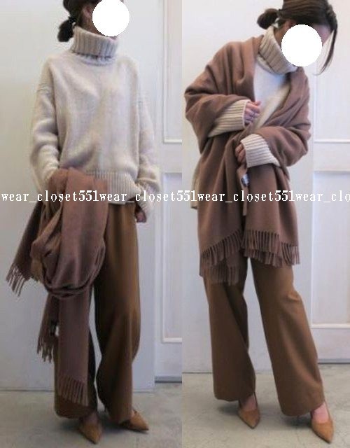 2018 美品 GALERIE VIE ギャルリーヴィー ☆ファインウール ハイネック