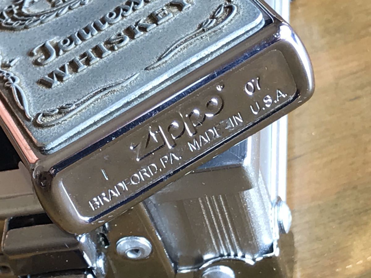 ○ zippo オリジナルアルミトランクケース＋zippo ジャックダニエル