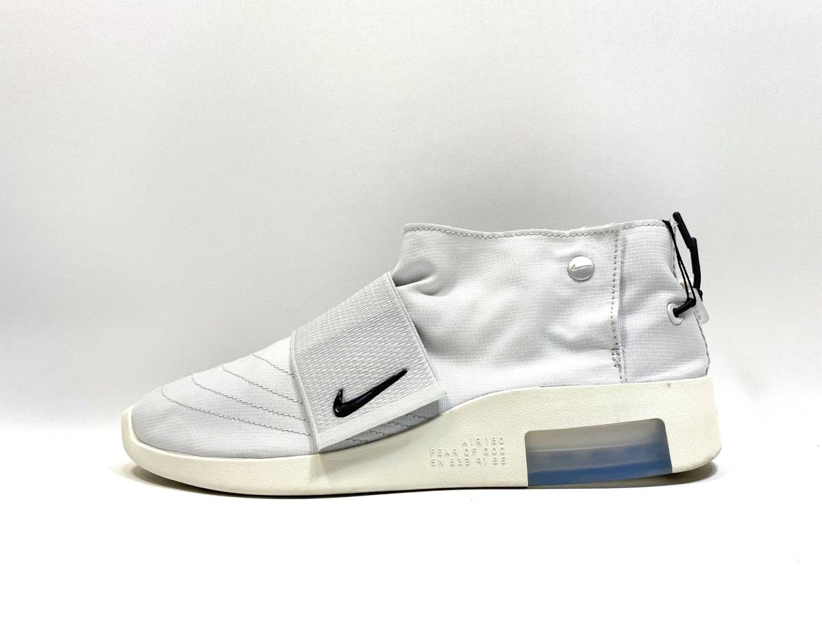 NIKE AIR / FEAR OF GOD MOC PURE PLATINUM 28cm AT8086 001 ピュア プラチナム フィアオブゴッド