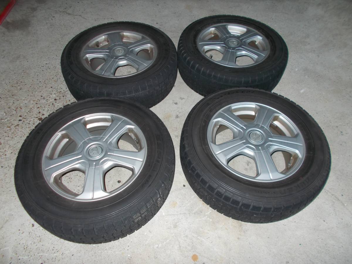 送料無料，SALE ファルケン FALKEN 205/65R15 ホイール15ｘ6J ５穴マルチ +52 ４本セット(スタッドレスタイヤ)｜売買されたオークション情報、yahooの商品情報をアーカイブ公開 - オークファン 5穴