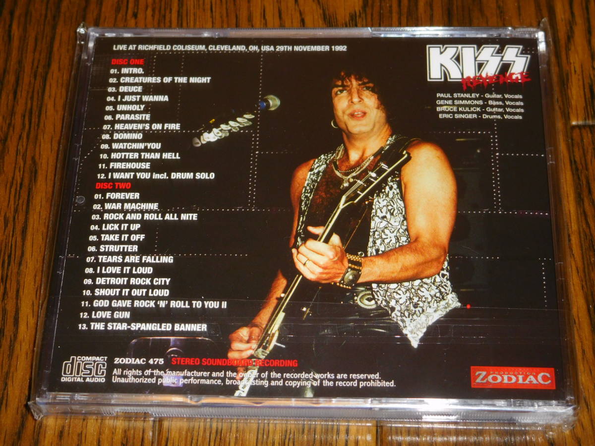 0 – Kiss 1 Cleveland Revenge - Bootleg CD x Edition Limited (Album