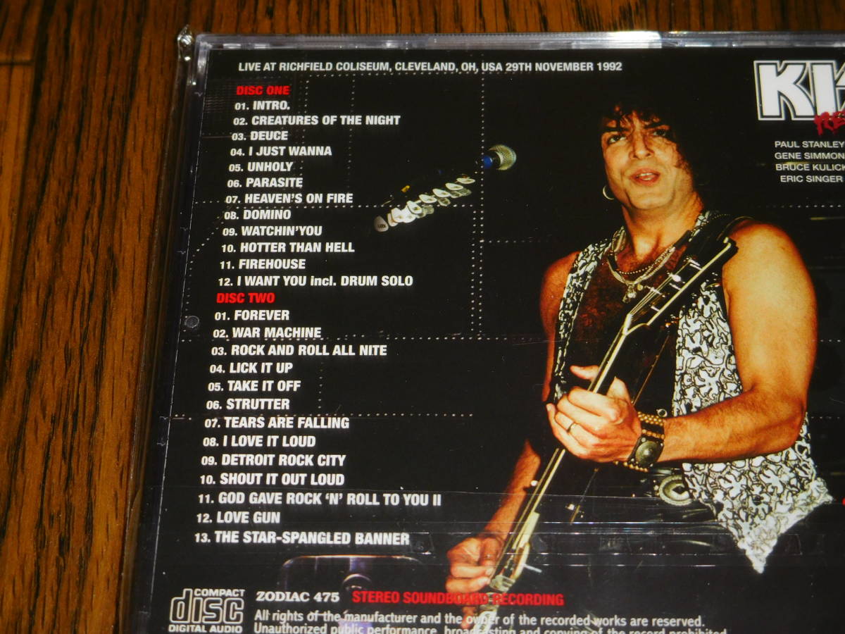 0 – Kiss 1 Cleveland Revenge - Bootleg CD x Edition Limited (Album