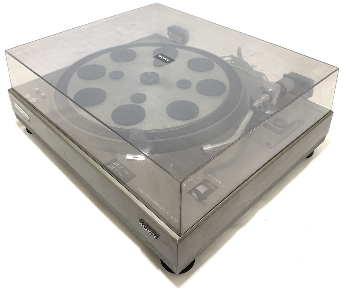 極上美品☆動作品】SONY PS-4750 ソニー レコードプレーヤー ターン 