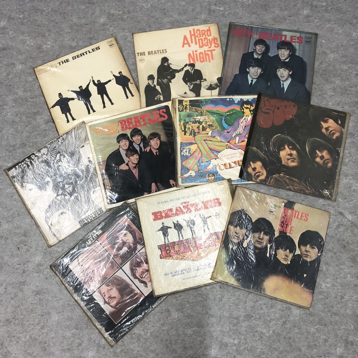 THE LP ザ・ビートルズ) レコード10枚セットまとめ売り Beatles