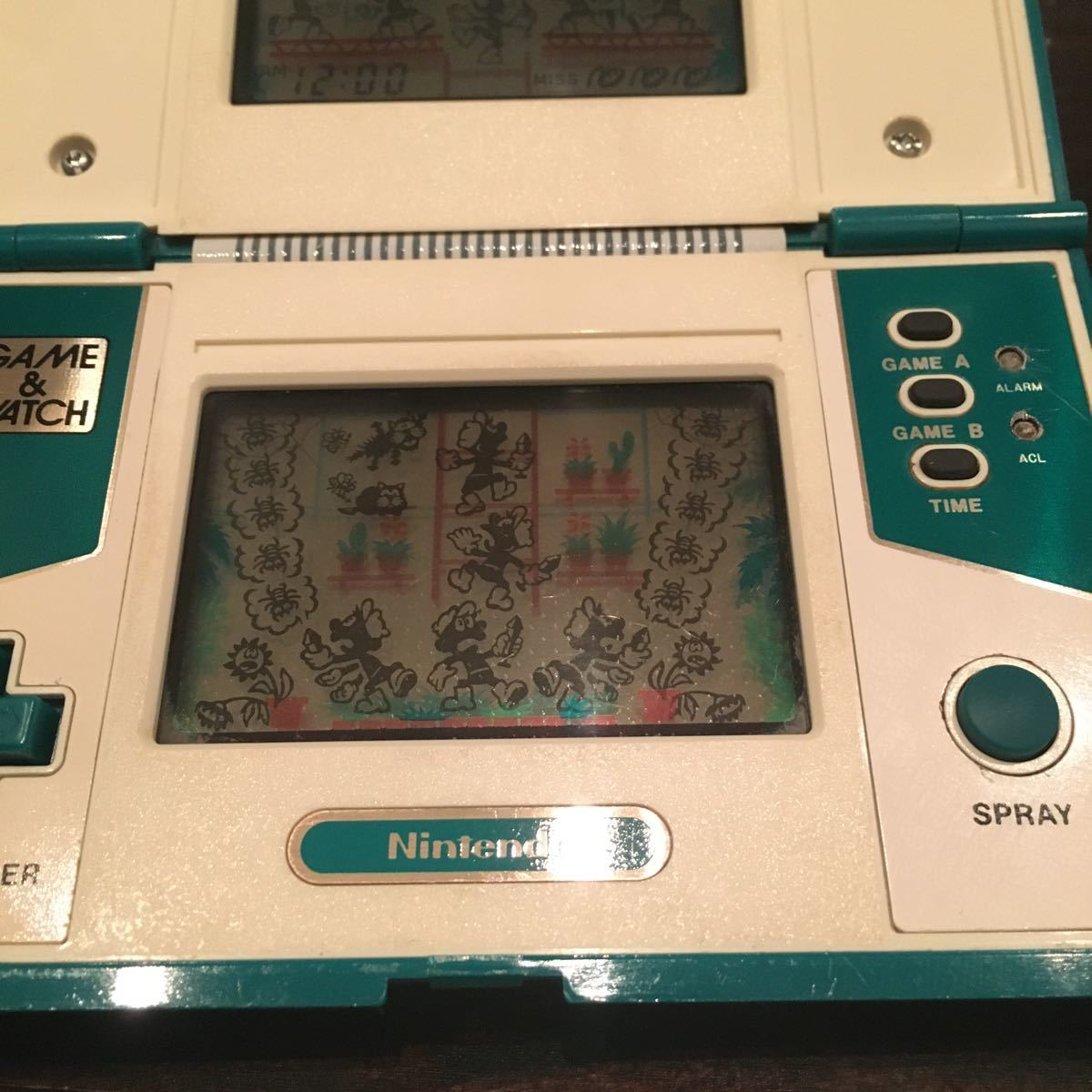 ゲームウォッチ 【動作確認済み】 任天堂 GAME&WATCH ゲームウォッチ