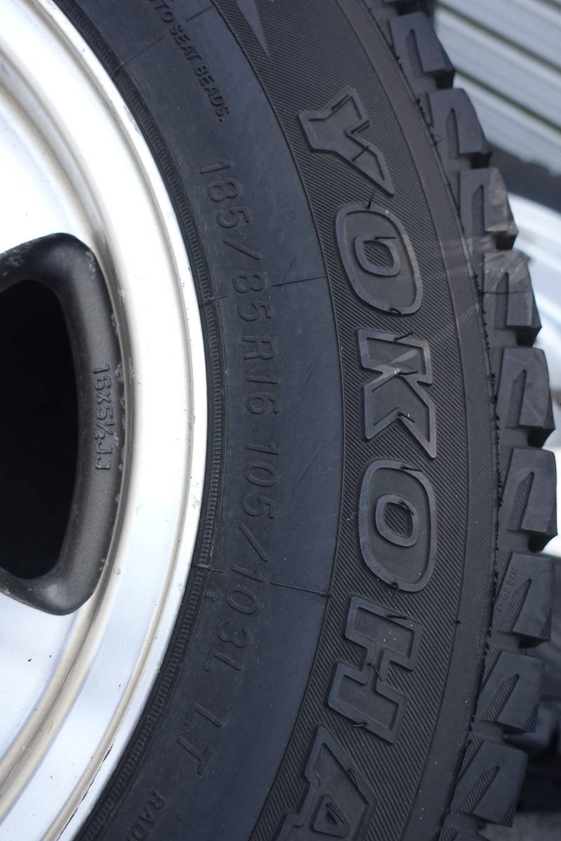 ヨコハマ スタッドレス ジオランダー IT/S 185/85R16 4本 ジムニー 
