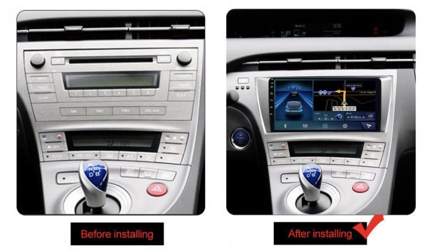 プリウス30 30プリウス カーナビ androidナビ carplay対応 30