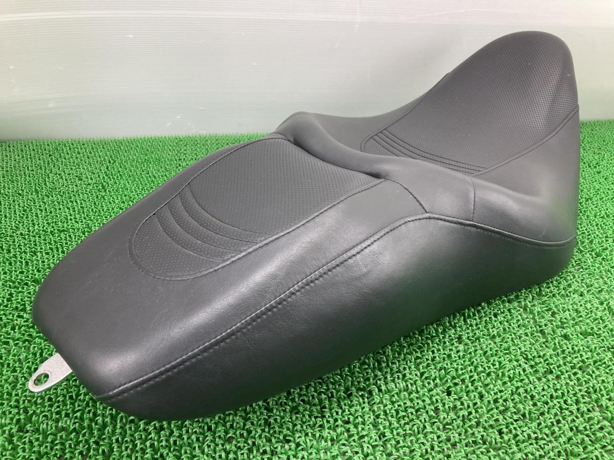 サイズ変更 中古 ハーレー 純正 バイク 部品 FLHX1580 シート 純正 52320-09