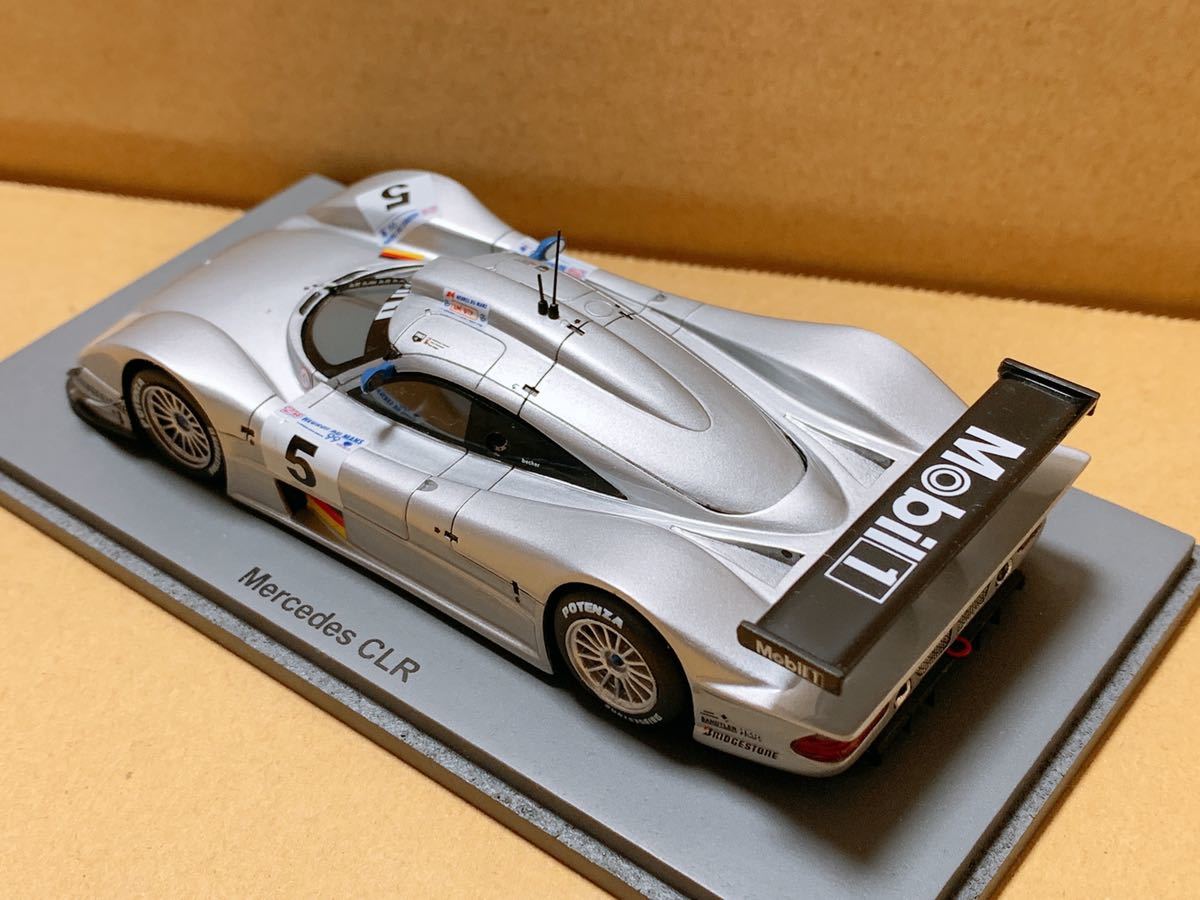 メルセデスベンツCLR、シルバー、1/43、スパーミニカー レア Yahoo