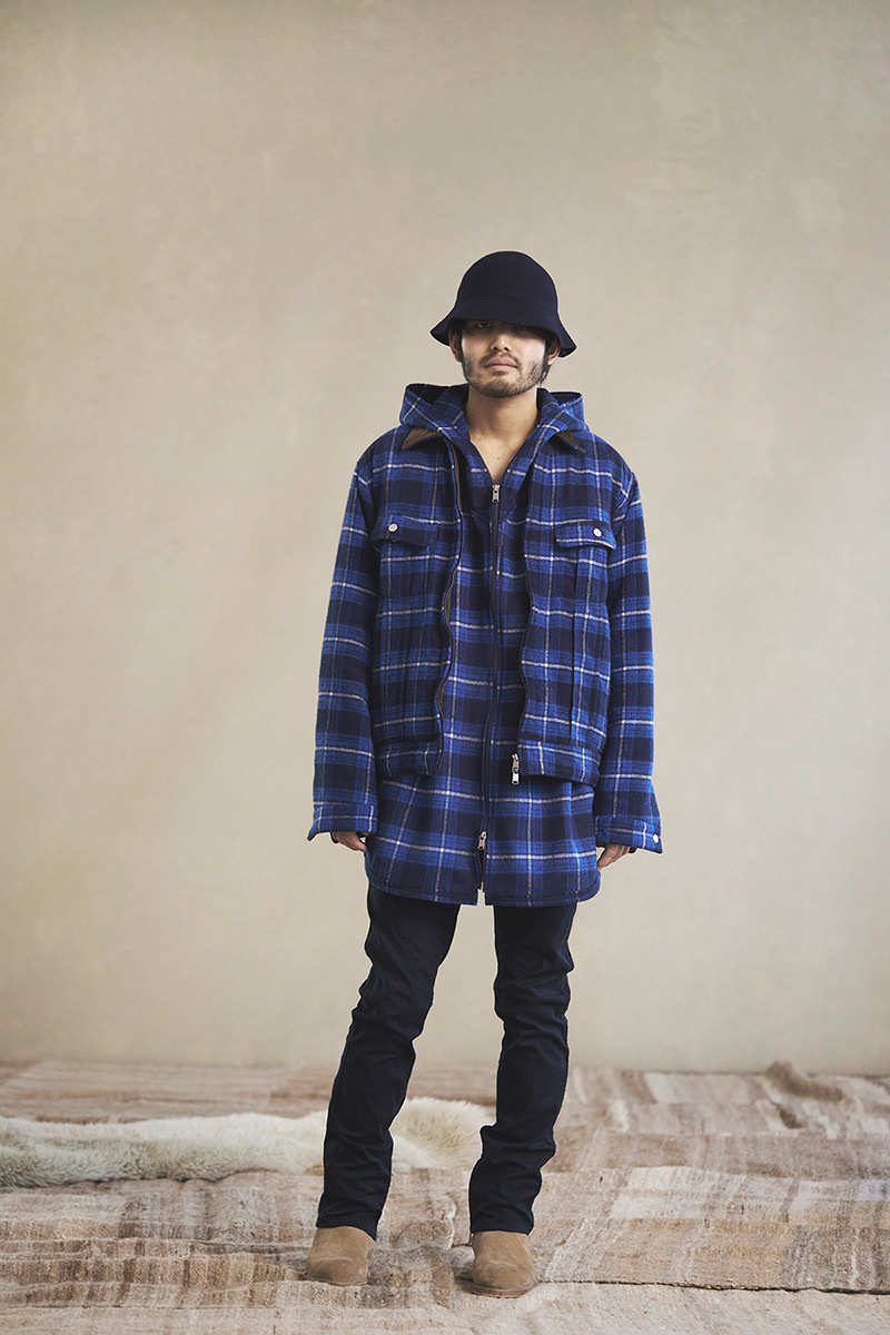 【新作，新作登場】 nonnative 20AW MASTER FULL ZIP GOWN W/P/N/A BEAVER OVERPLAID VISVIM(コート)｜売買されたオークション情報、yahooの商品情報をアーカイブ公開 - オークファン コート