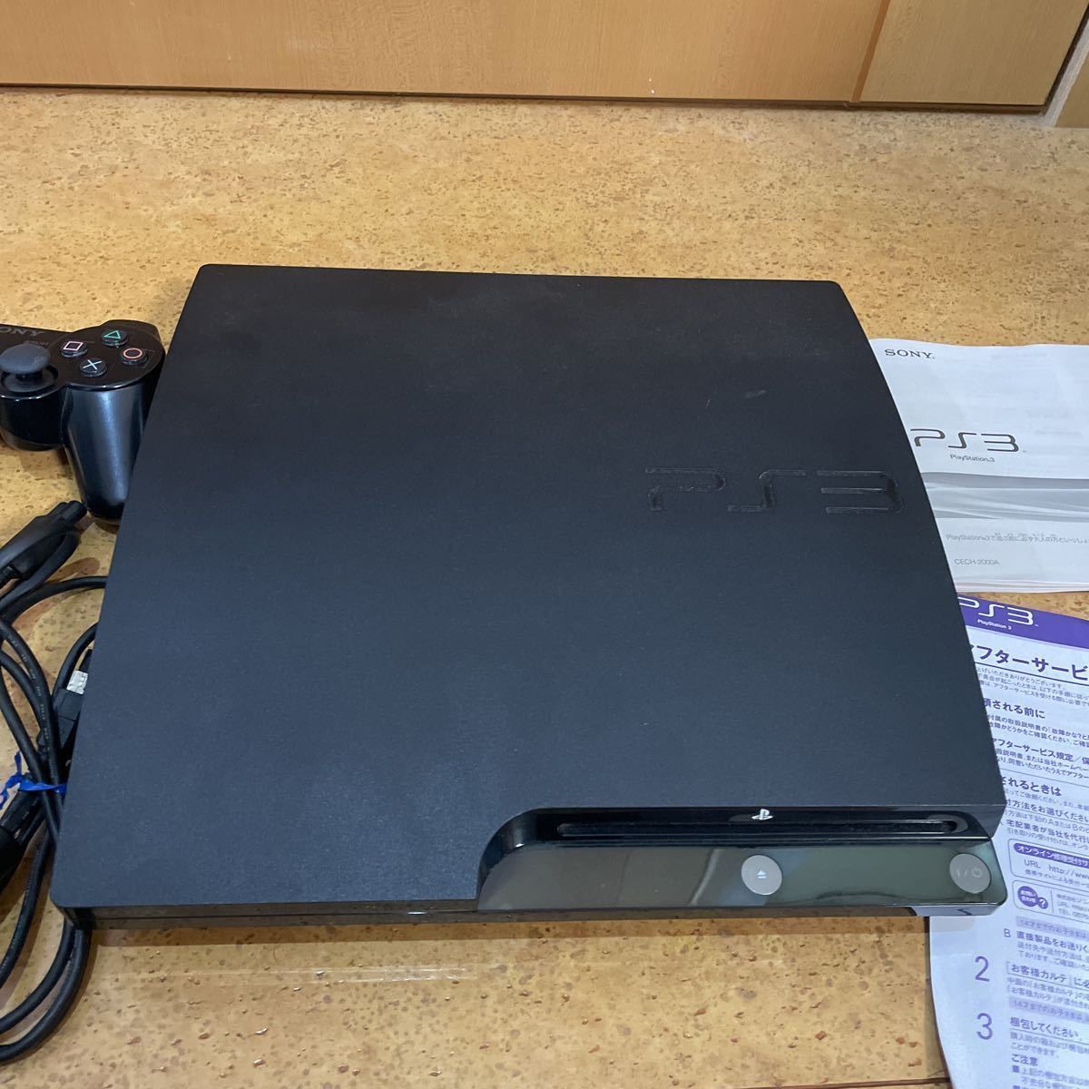 PS3 本体 コントローラー ケーブル GTA5 付属 120GB PlayStation3 