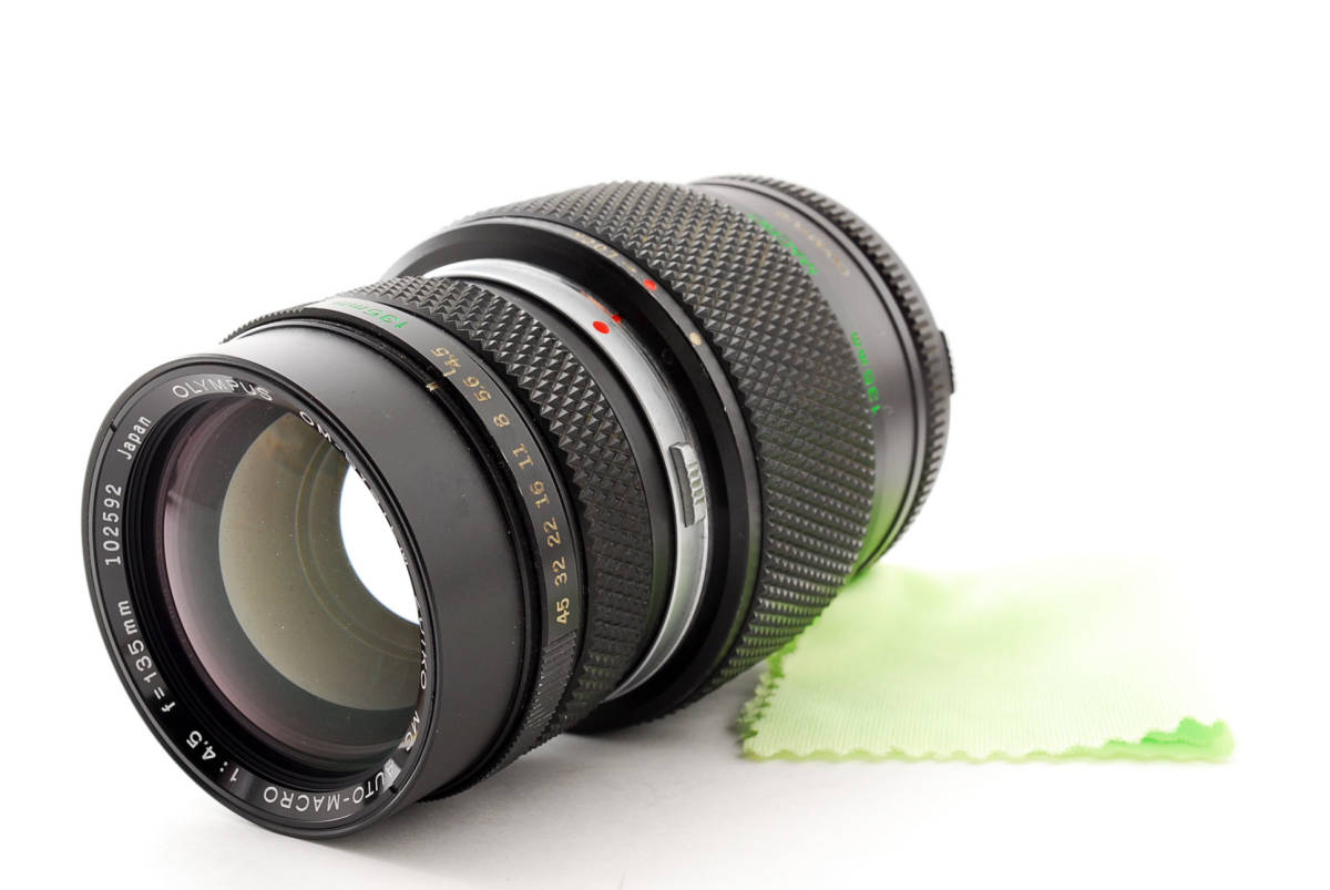 OLYMPUS OM-SYSTEM ZUIKO MC AUTO-MACRO 135mm/4.5 レンズ (ベロ-ス用