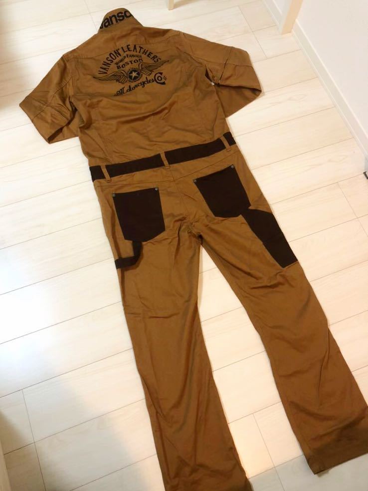 最新作，限定SALE バンソン VANSON つなぎ ツナギ ハーレーダビッドソン サイズ XL バイカースタイル DIY(つなぎ、オーバーオール)｜売買されたオークション情報、yahooの商品情報をアーカイブ公開 - オークファ つなぎ、オーバーオール