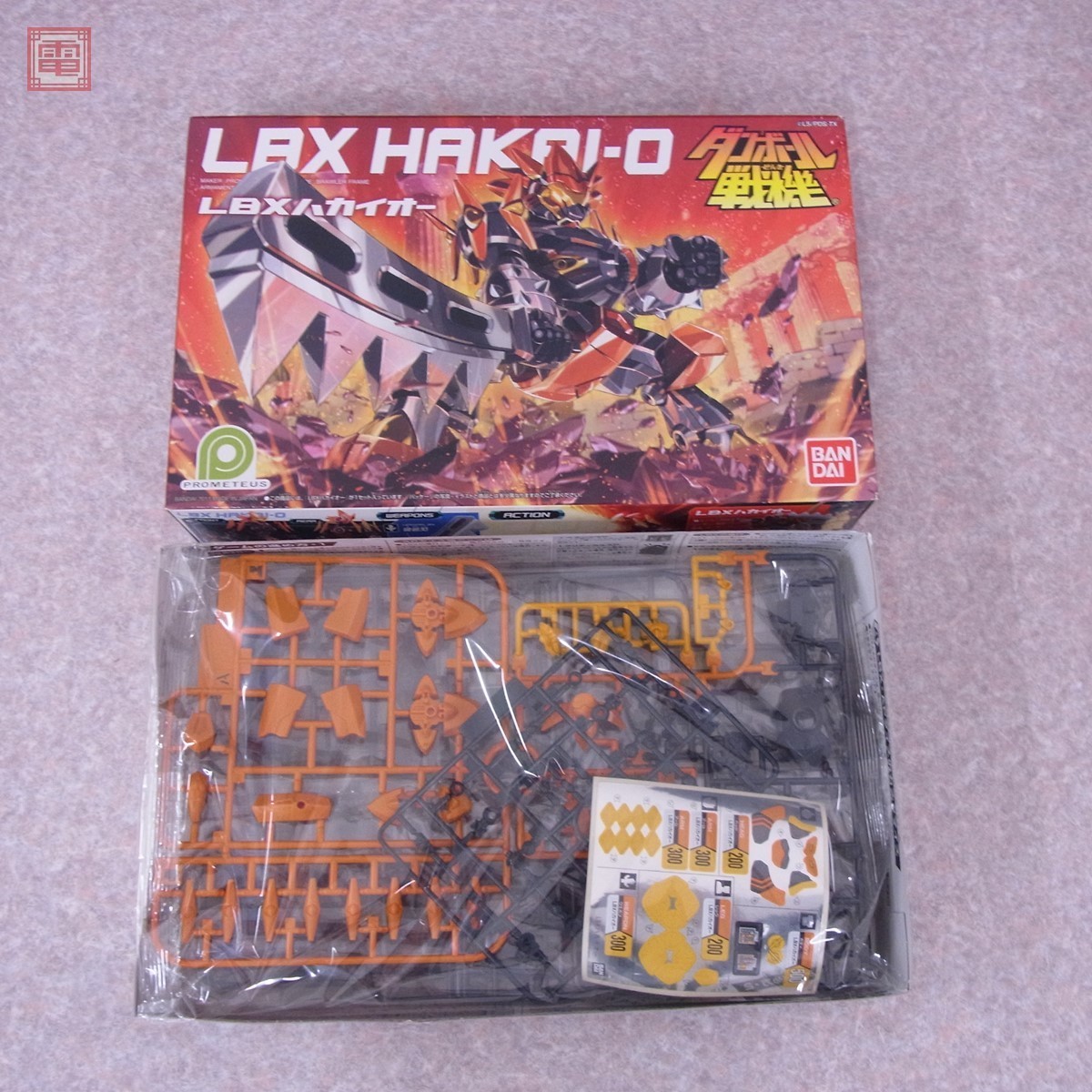 未組立 バンダイ LBX ハカイオー/ハカイオー絶斗/ジョーカー 