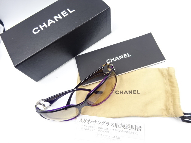 ◇ CHANEL シャネル ココマーク サングラス 6014 c.878/70 64□16 120