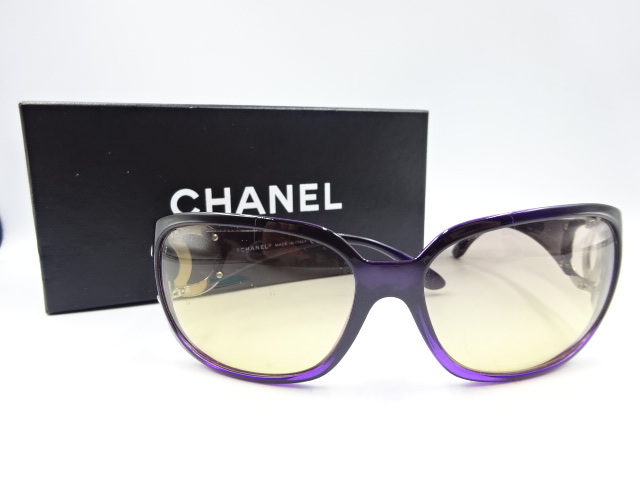 ◇ CHANEL シャネル ココマーク サングラス 6014 c.878/70 64□16 120