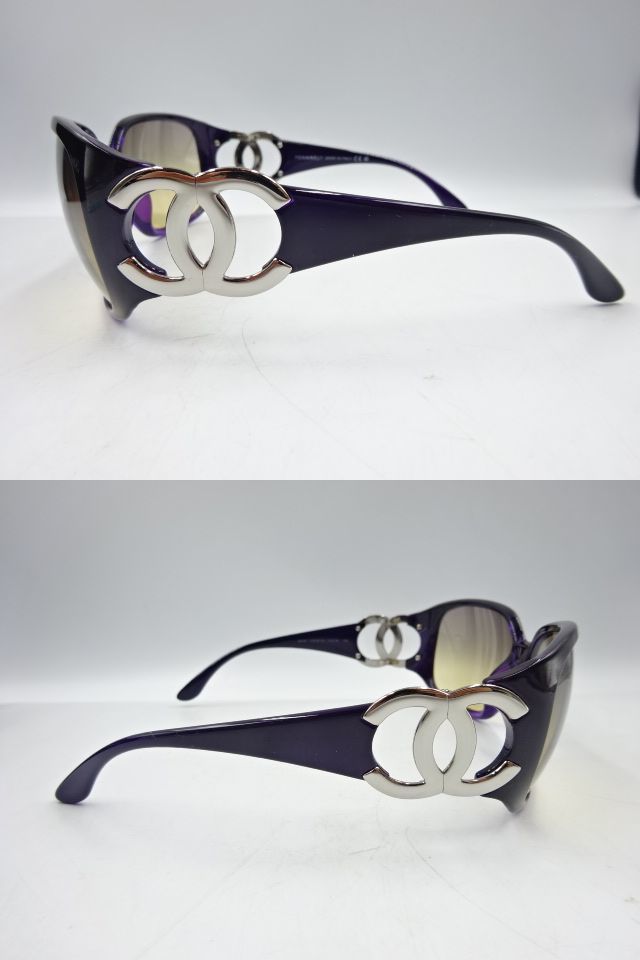 ◇ CHANEL シャネル ココマーク サングラス 6014 c.878/70 64□16 120