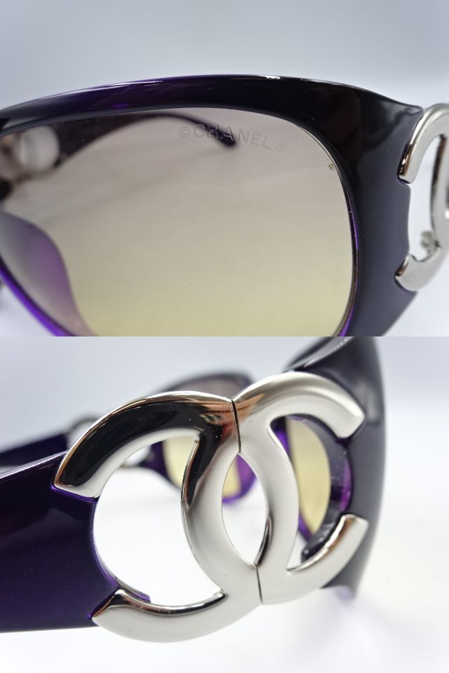 ◇ CHANEL シャネル ココマーク サングラス 6014 c.878/70 64□16 120