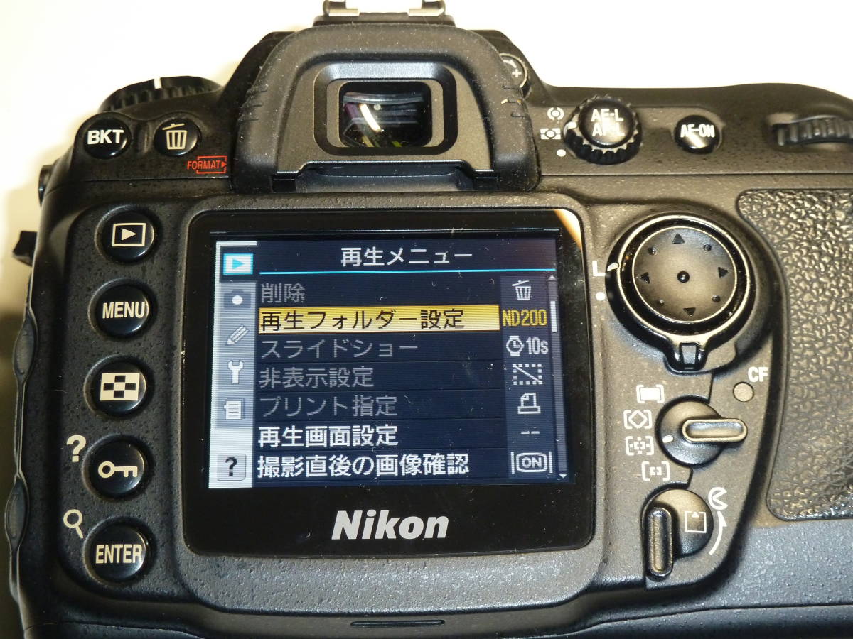 NiKon D-200 電池 充電器 CF付き