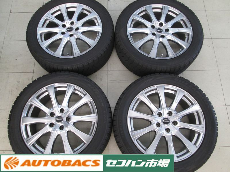 最安値，限定SALE ホットスタッフ エクシーダー 18インチ 7.0J+48 PCD114.3/5穴 ブリザックVRX 225/50R18 2017年製造 4本セット エスティマ(スタッドレスタイヤ)｜売買されたオークション情報、yahooの商品情報をアーカイ 5穴