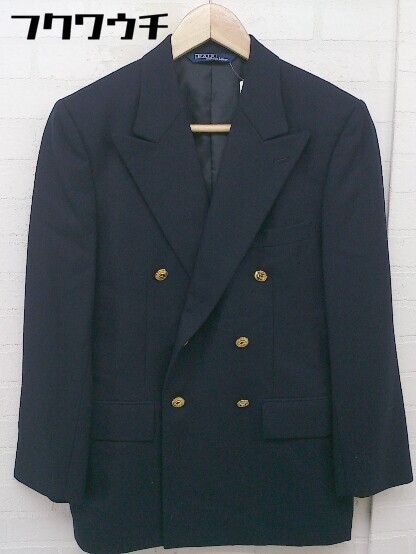 ◇ POLO RALPH LAUREN キッズ ダブル 金ボタン 長袖 紺ブレ ブレザー