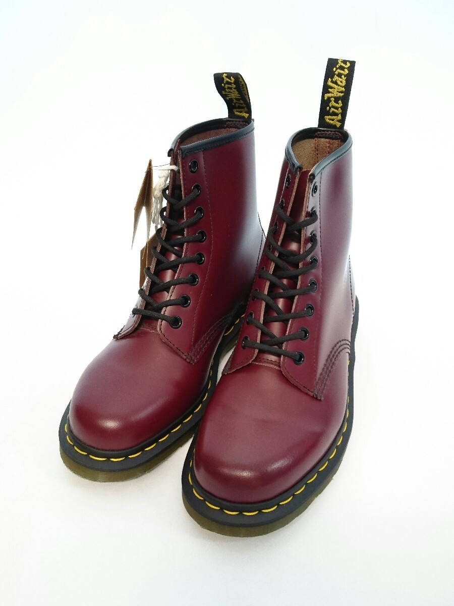 驚きの破格値，セール Dr.Martens 8ホールブーツ/タグ付/ 品/ブーツ/UK7/BRD/レザー(UK7)｜売買されたオークション情報、yahooの商品情報をアーカイブ公開 - オークファン UK7