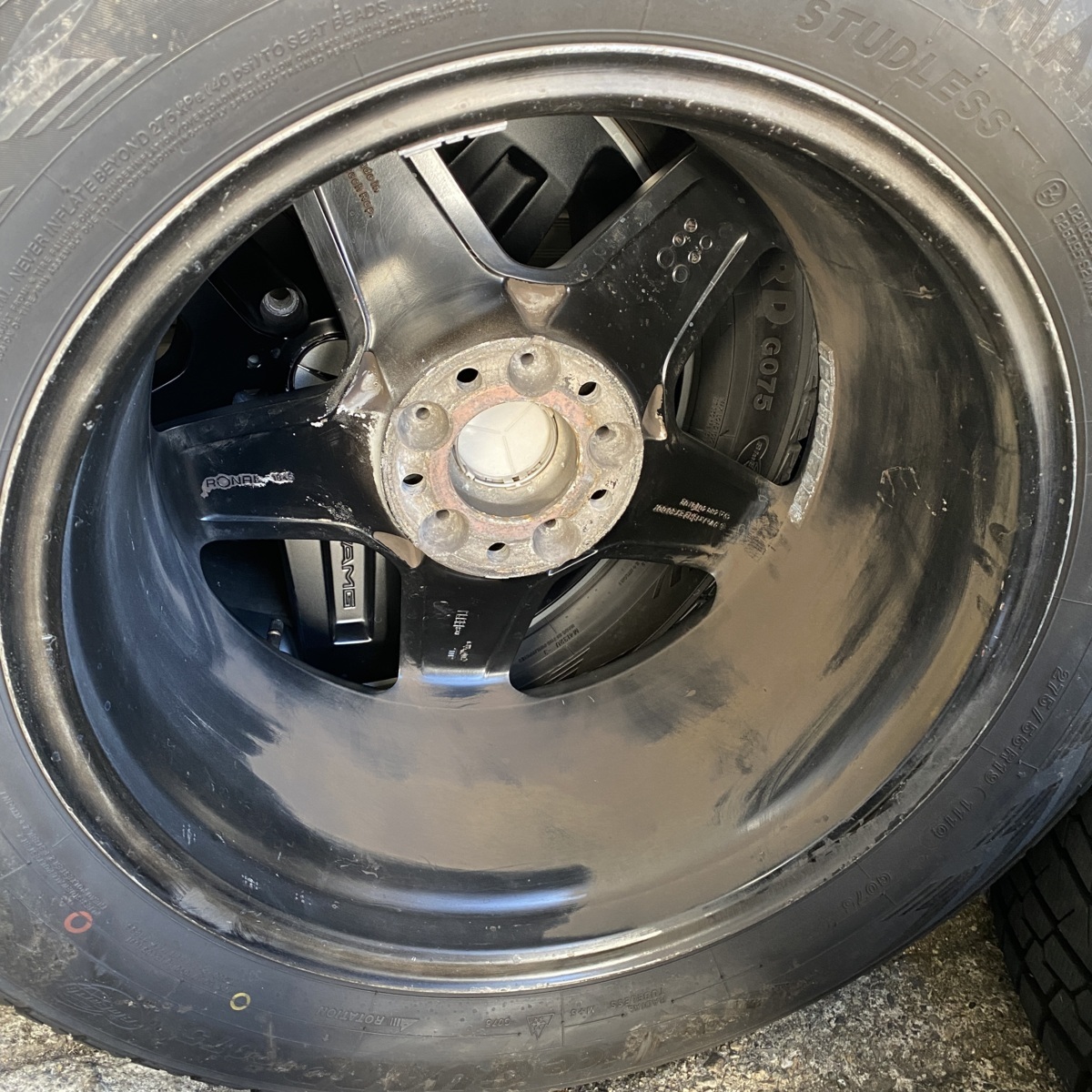 ベンツ W463 Gクラス AMG 純正 19インチ ホイール G550 G500 G350d G63 
