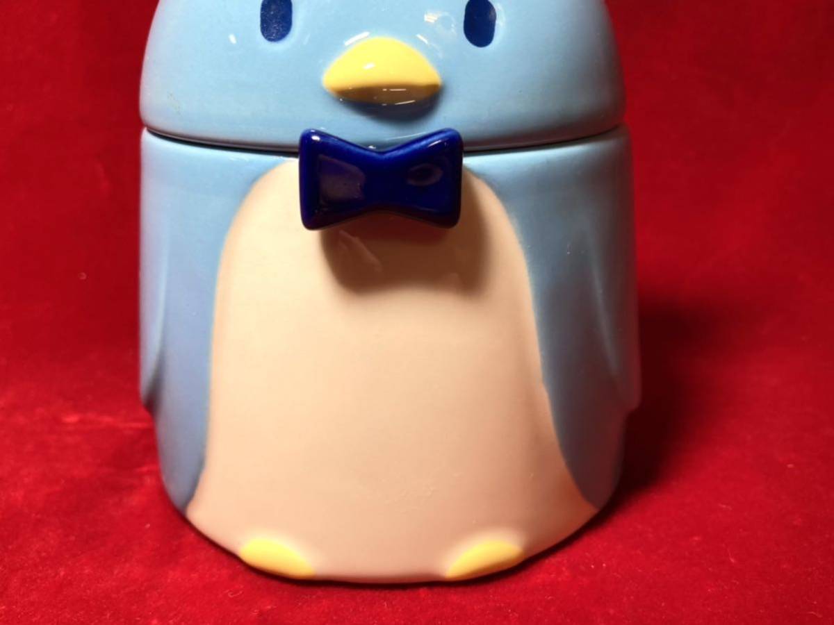 サンリオ 1979 当時物 タキシードサム 陶器製 シュガーポット 砂糖入れ