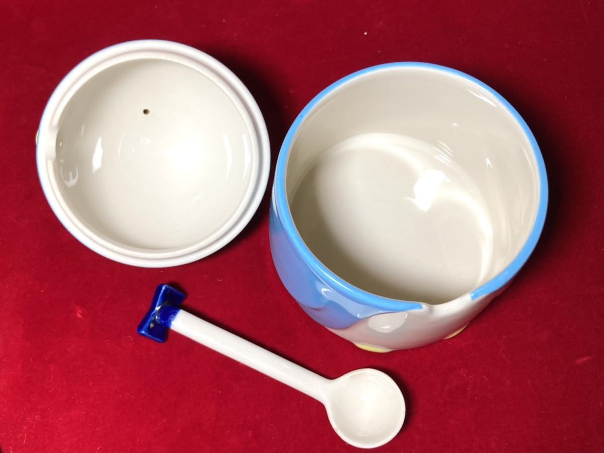 サンリオ 1979 当時物 タキシードサム 陶器製 シュガーポット 砂糖入れ 