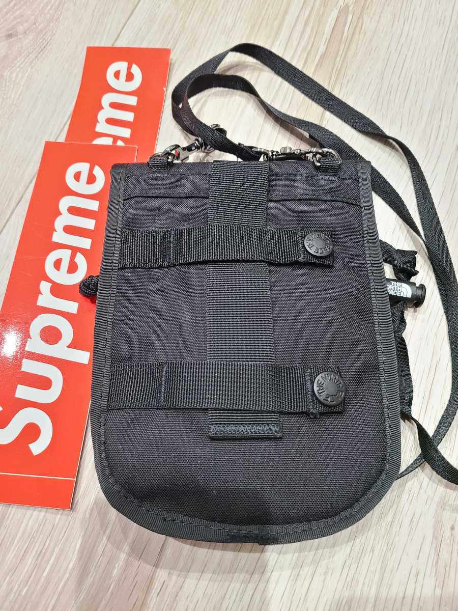Supreme おりたたみ THE NORTH FACE ショルダーバッグ 黒 