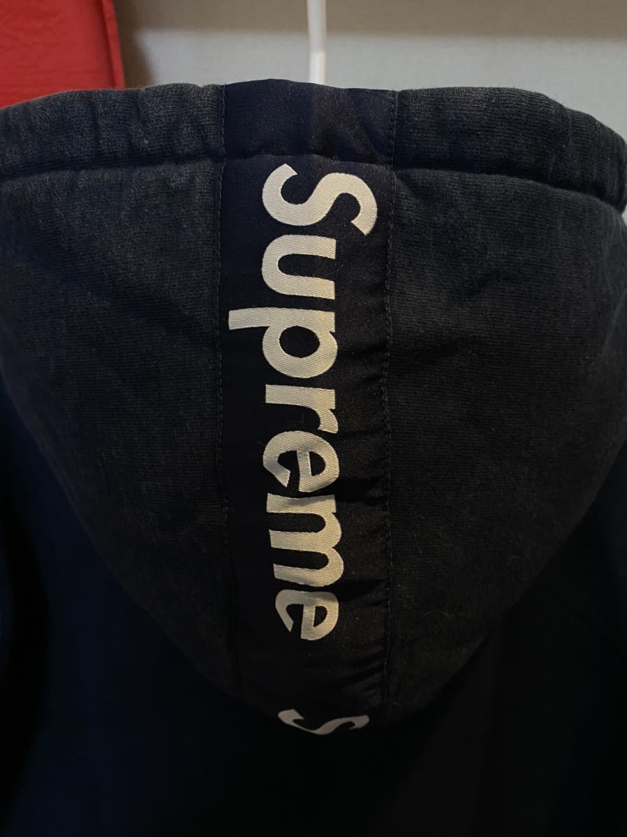 ☆希少☆超激レア☆Supreme Logo Tape Zip Up フードテープロゴジップ  