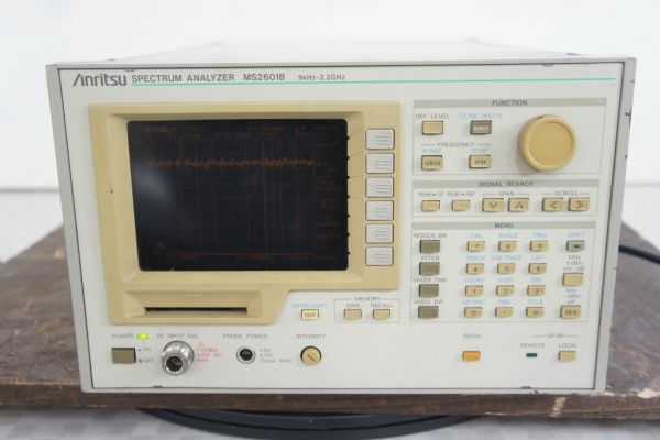 Anritsu アンリツ MS2601B SPECTRUM ANALYZER スペクトラムアナライザ