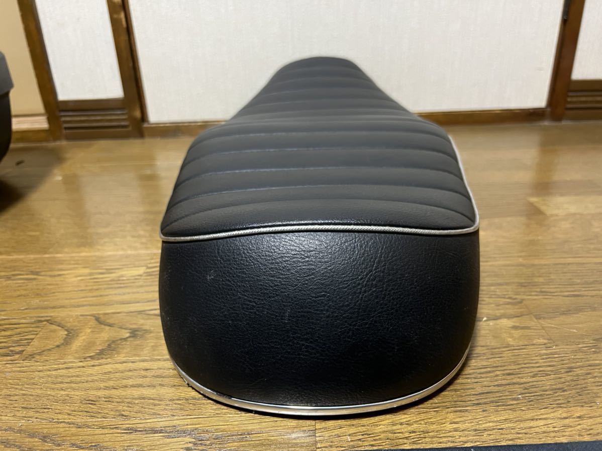 w650 オフィシャルw1タイプシート シルバーパイピング 【公式通販】